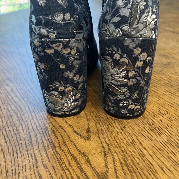 Merona blue/grey/silver short boots 8.5 - Picture 4 of 10